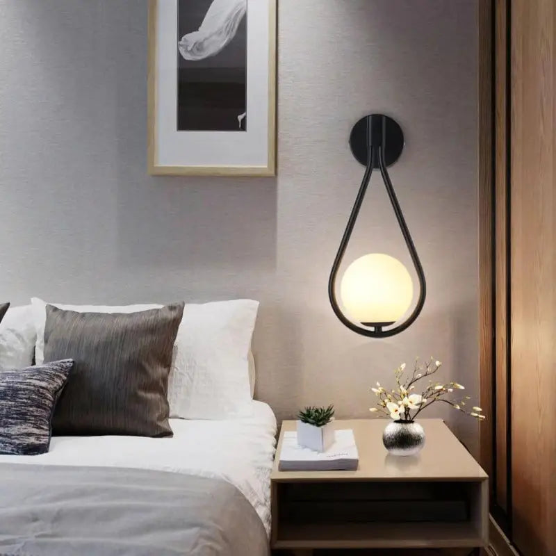 Estoria™ – Applique Murale LED Or & Noir Design Scandinave Moderne