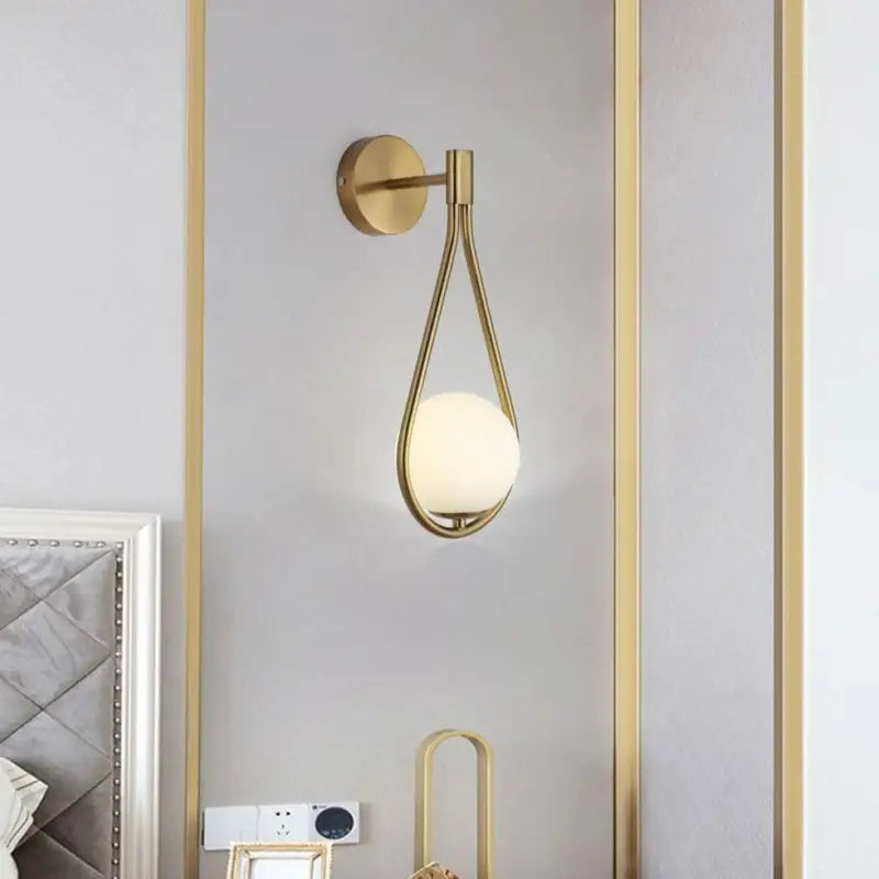 Estoria™ – Applique Murale LED Or & Noir Design Scandinave Moderne