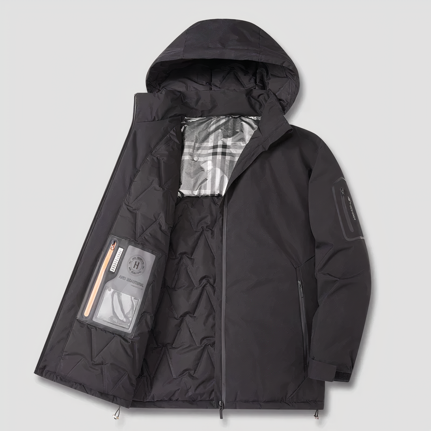 Parka Femme Hiver Douce et Chaude avec Capuche