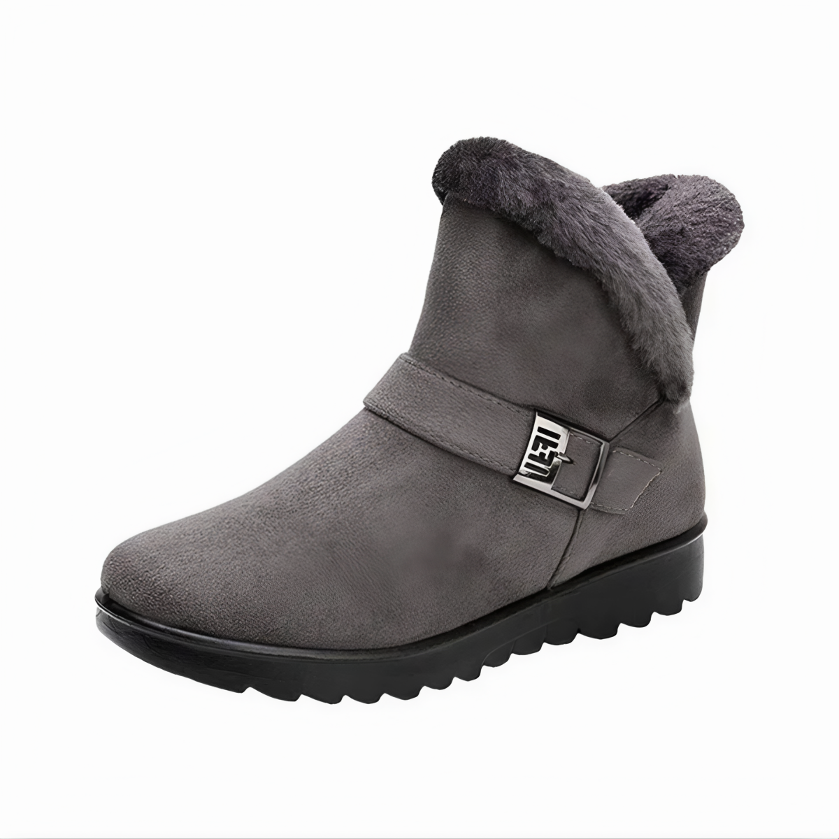 Bottes Hiver Fourrure Synthétique Femmes