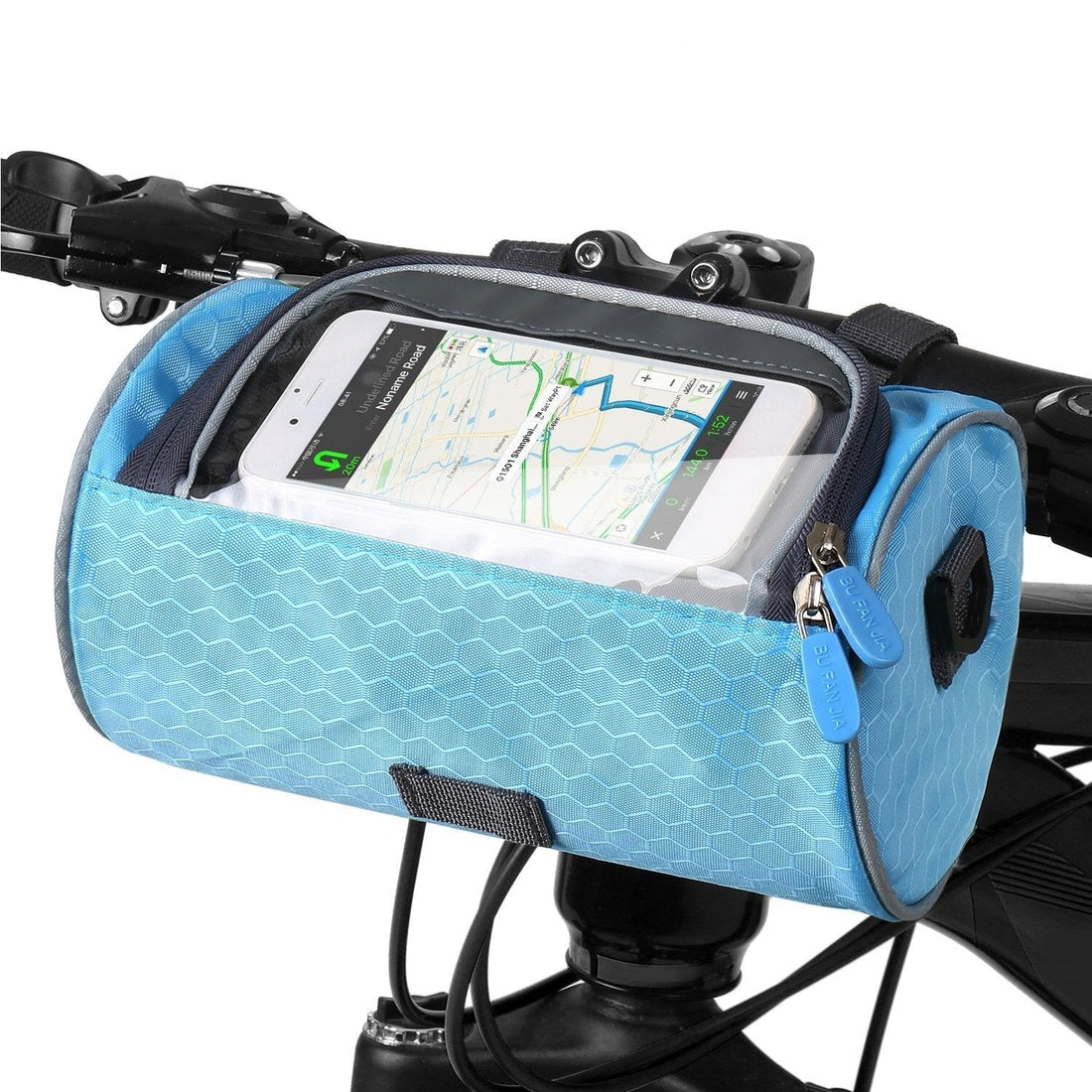 Sacoche Vélo Imperméable avec Pochette Téléphone Protège