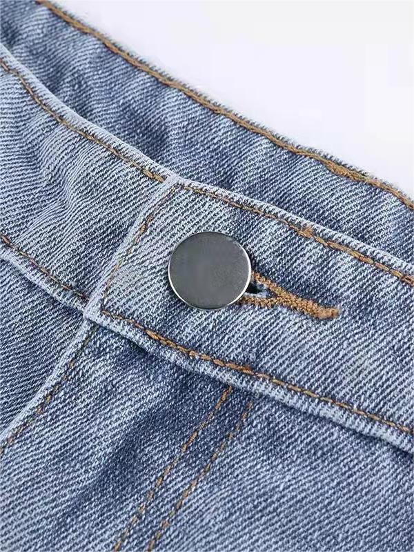 Jean Flare Haut de Gamme Style Rétro