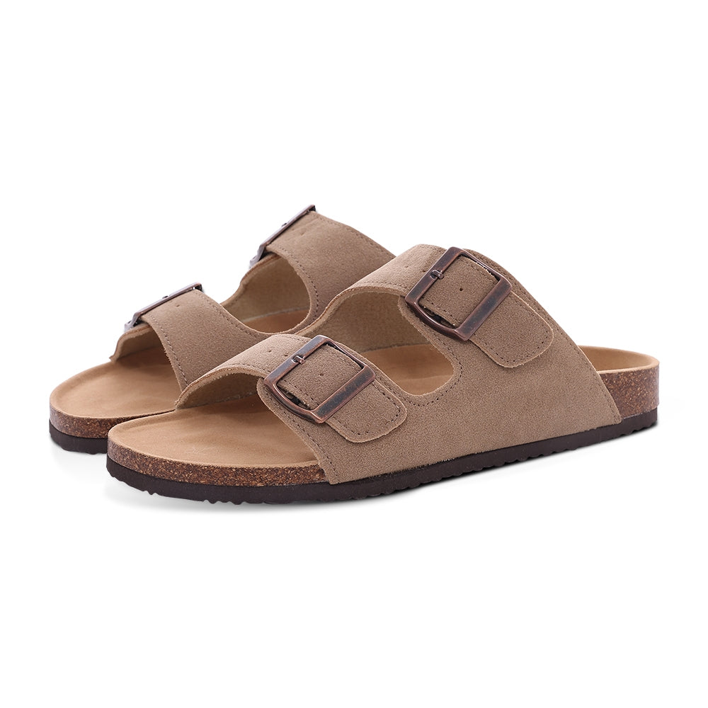 Flexalya™ – Sandales Plates Femme Chic et Confortables à Boucles Réglables