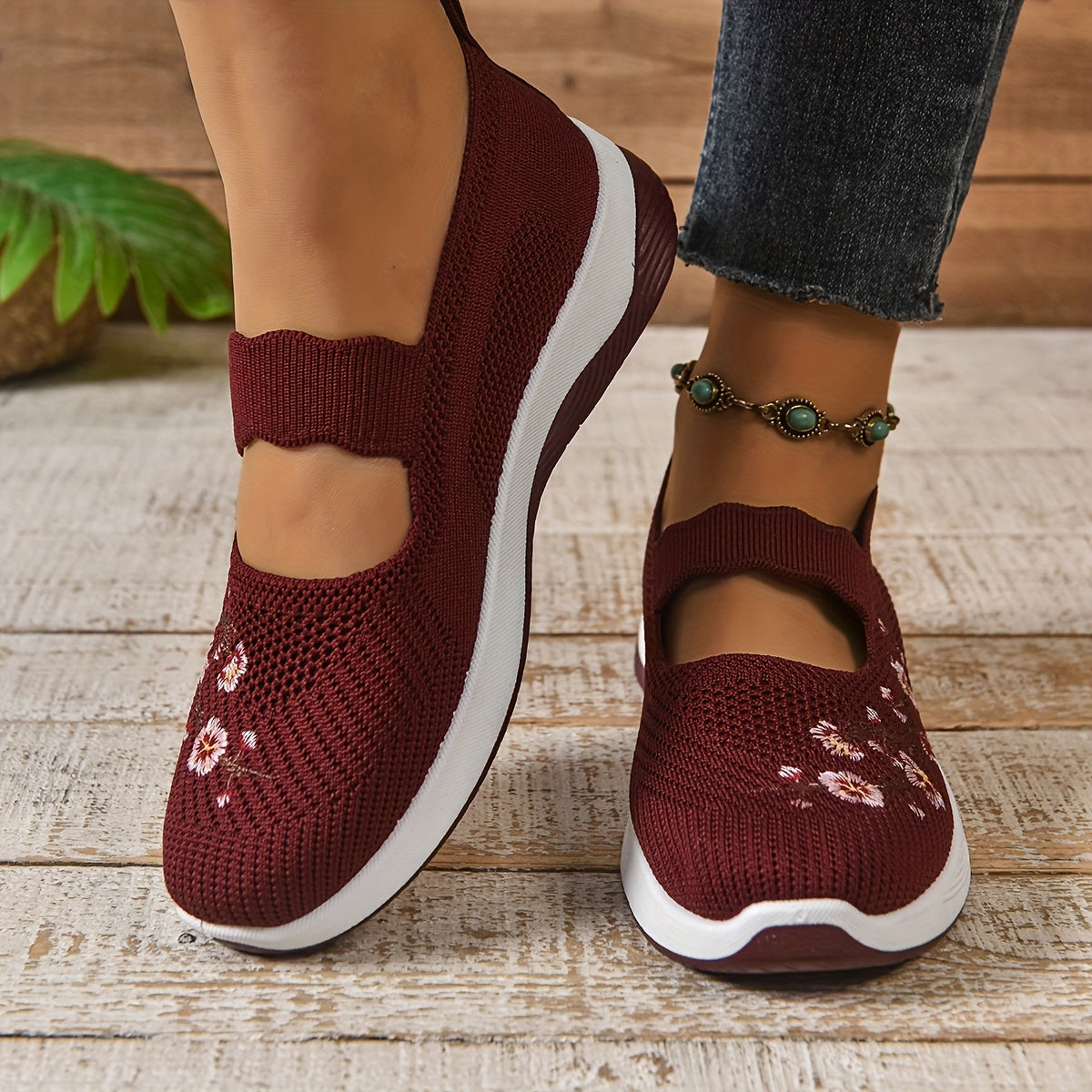 Flexevo™ – Basket Femme Confort Respirant pour Marche & Sport