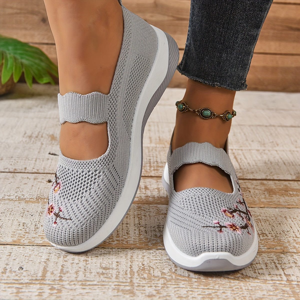 Flexevo™ – Basket Femme Confort Respirant pour Marche & Sport