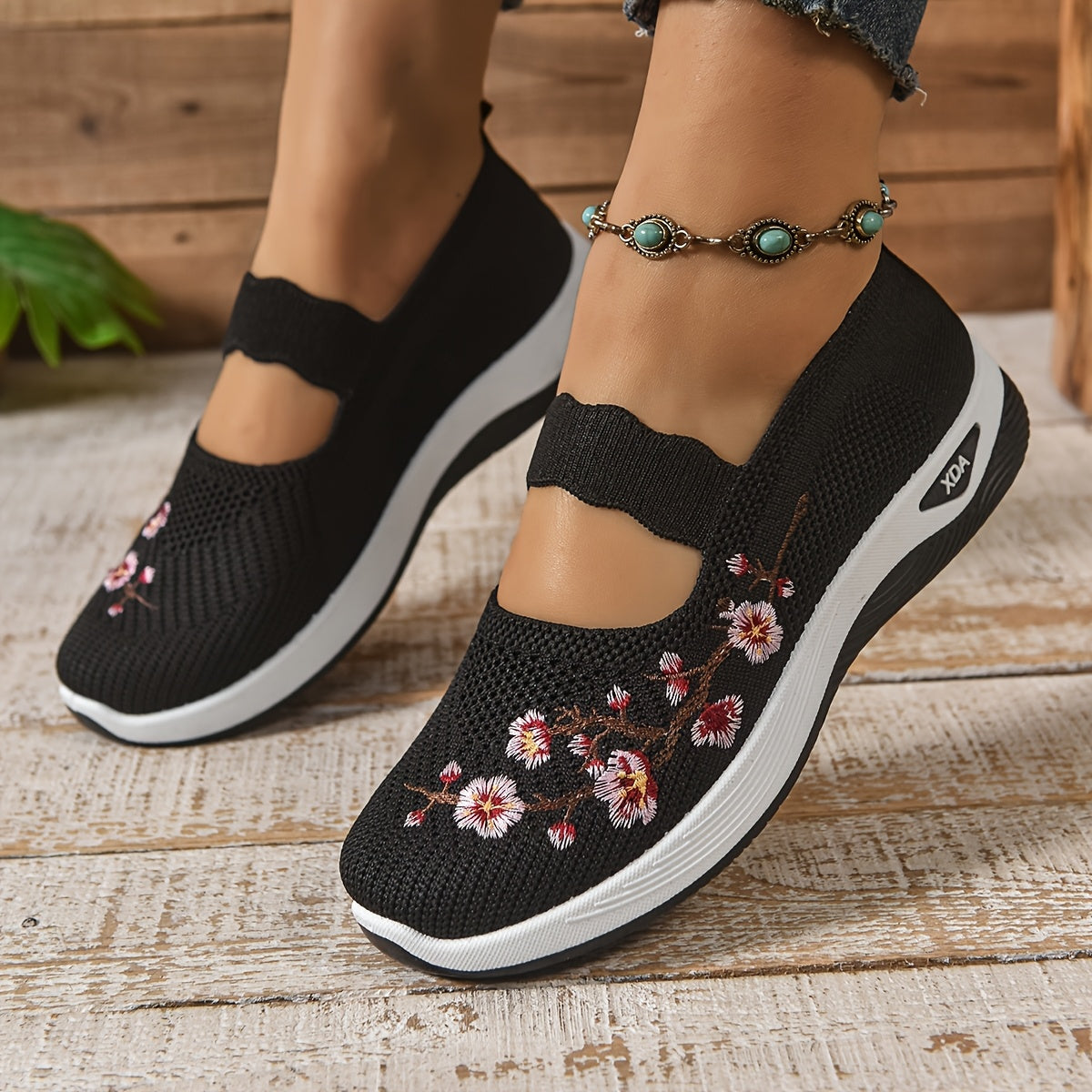 Flexevo™ – Basket Femme Confort Respirant pour Marche & Sport