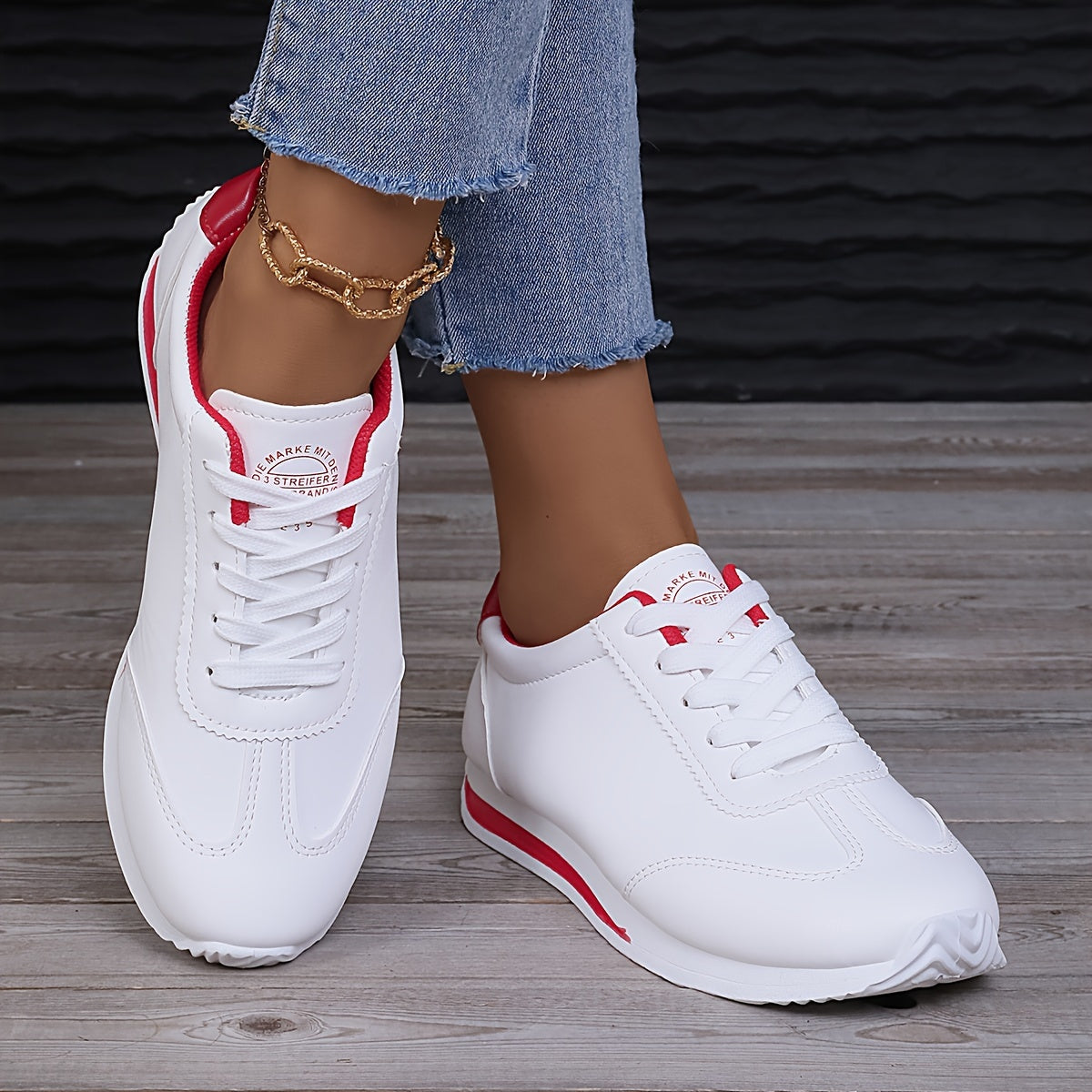 Flexiva™ – Baskets Femme Confortables à Plateforme Élégante et Antidérapante