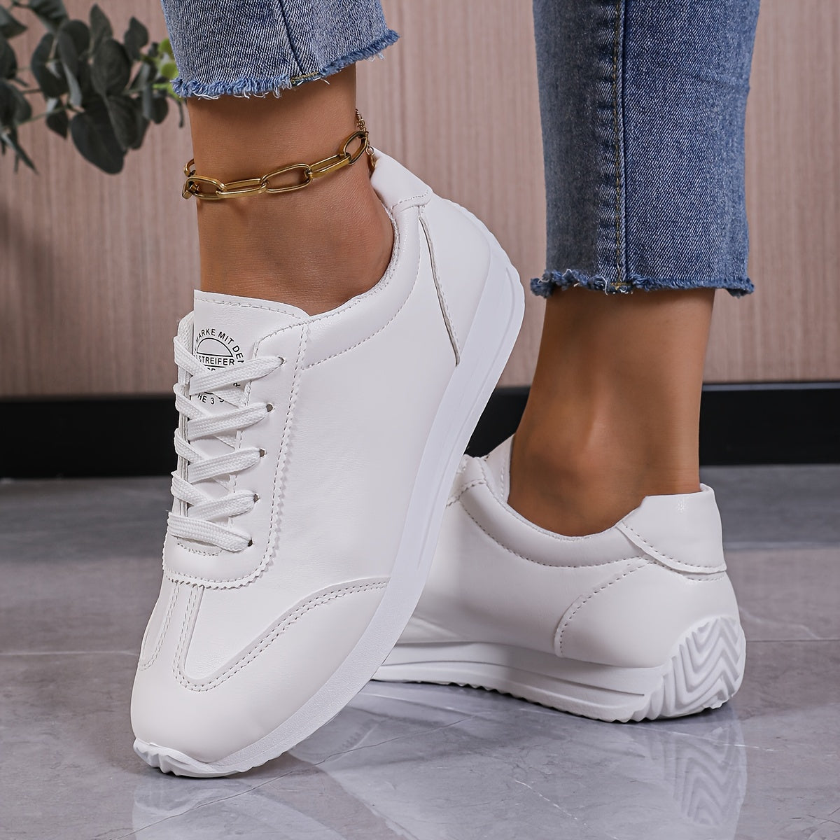 Flexiva™ – Baskets Femme Confortables à Plateforme Élégante et Antidérapante