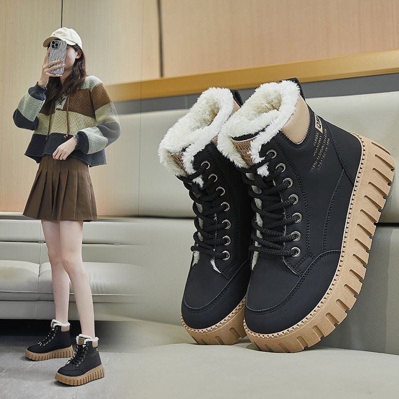 FrostLuxe™ – Bottines de Neige Chaudes et Antidérapantes
