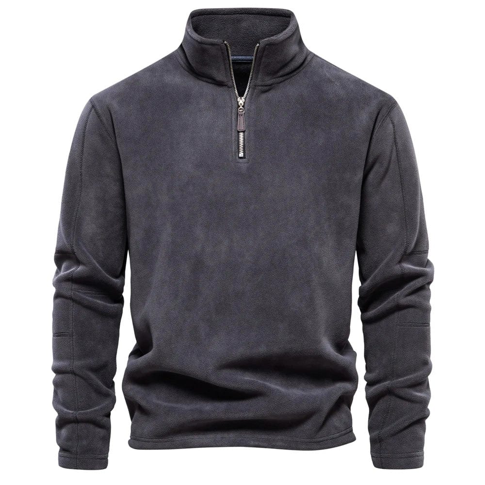 FrostLux™ – Pull Polaire Homme Élégant et Confortable