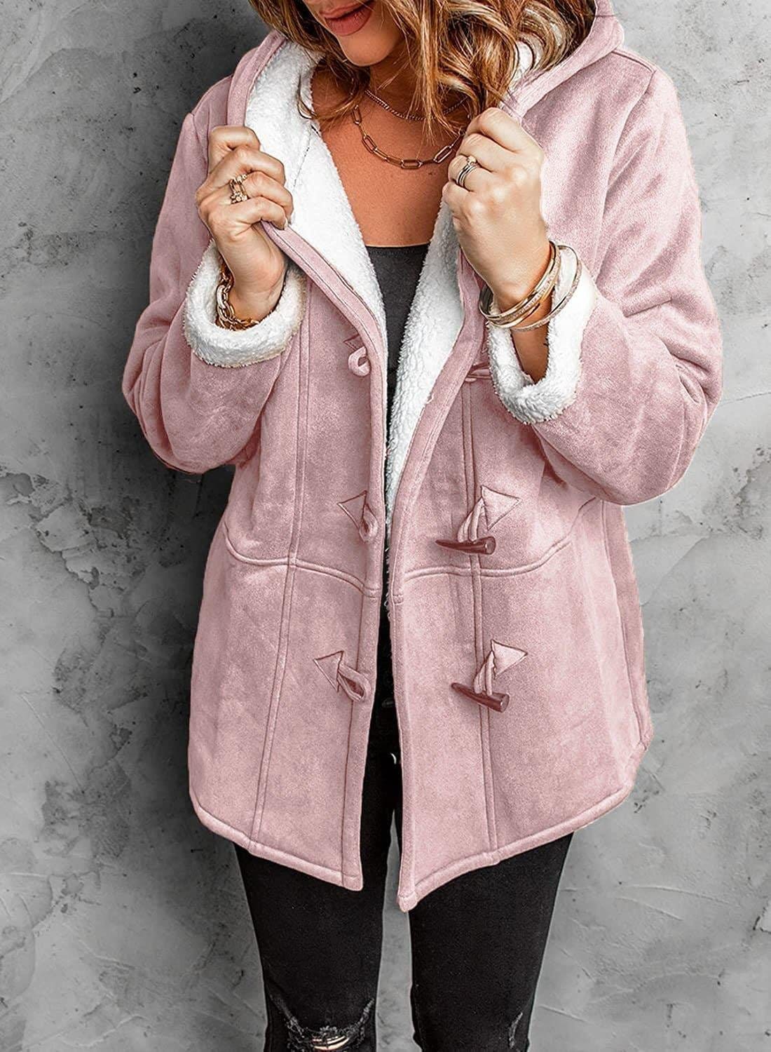 FrostMia™ – Manteau Hiver Long à Capuche