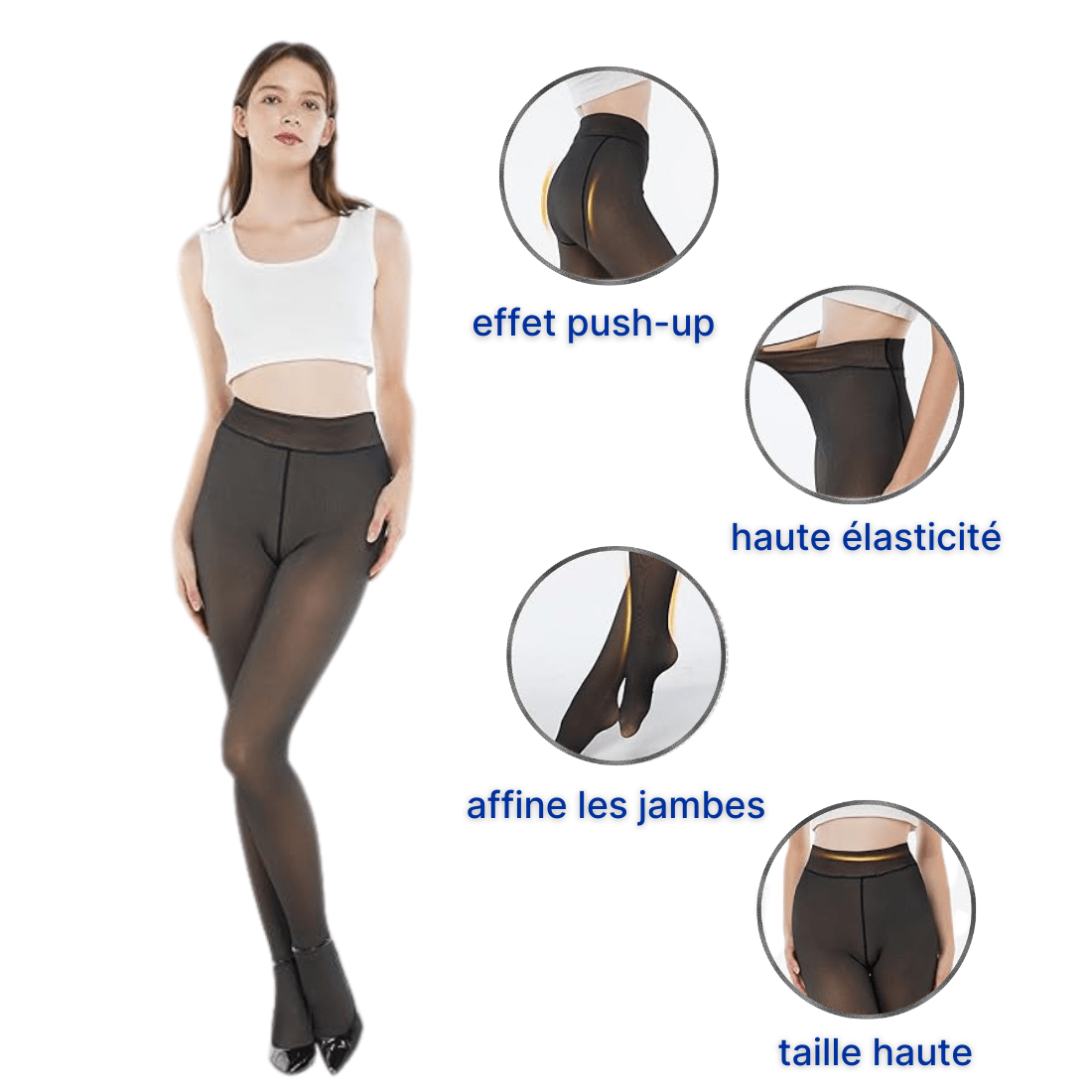 FrostSheen™ – Collant Polaire Parfait