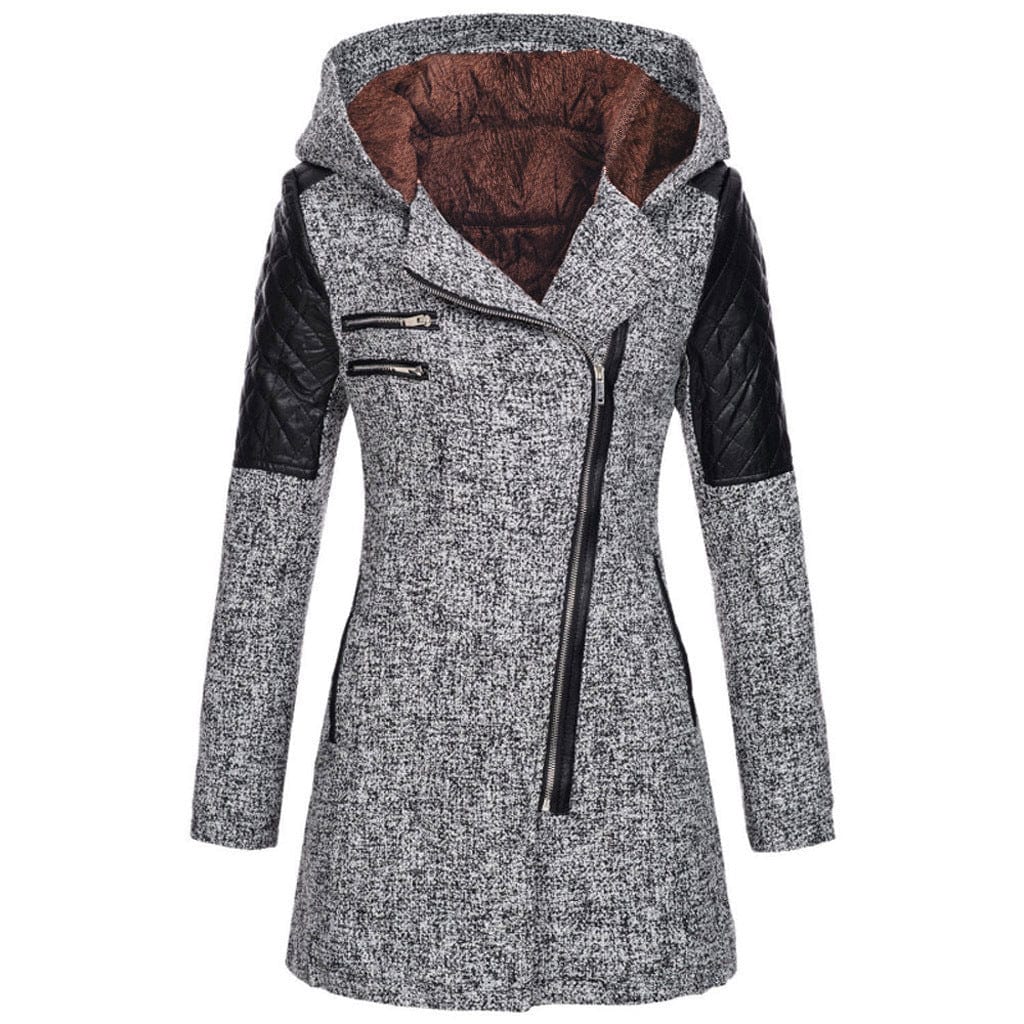 Manteau Long Femme Élégant et Doux