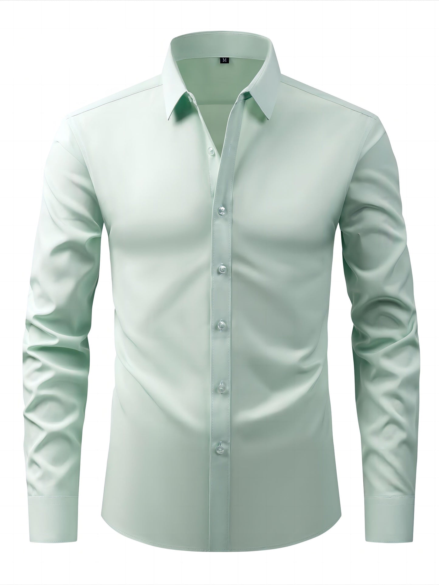 GentStyl™ – Chemise Habillée Homme Manches Longues