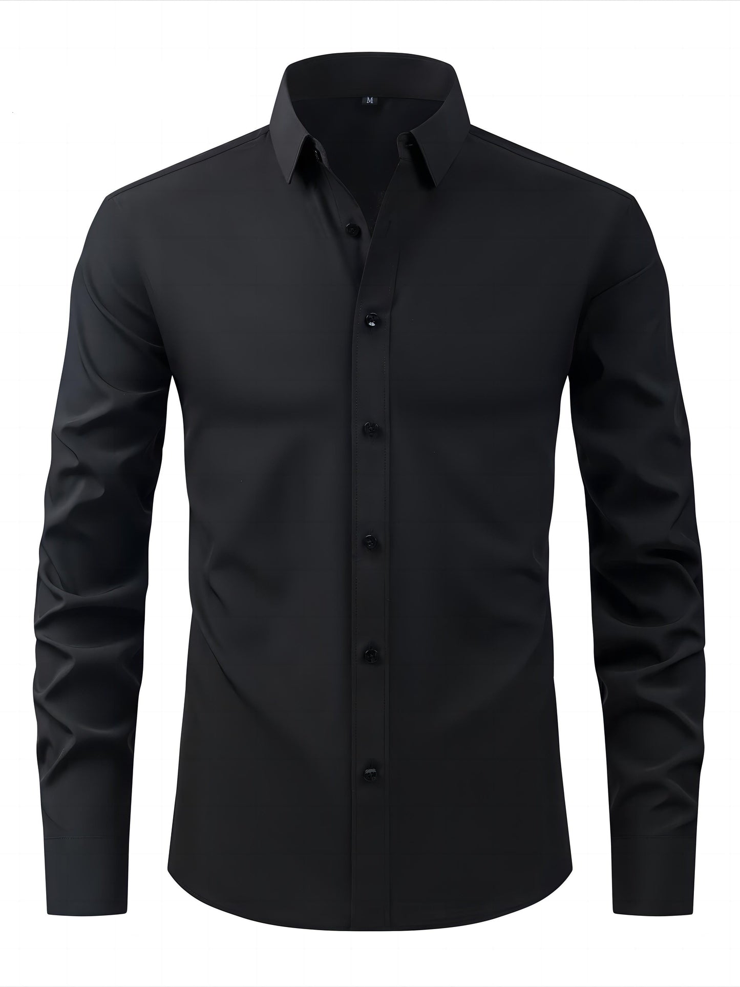 GentStyl™ – Chemise Habillée Homme Manches Longues