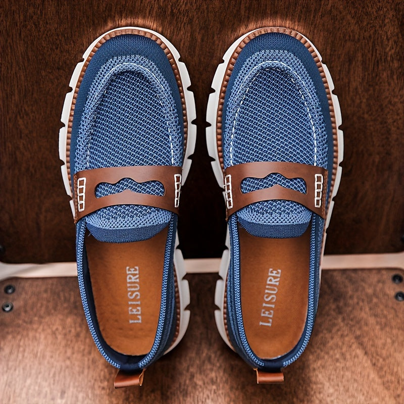 GentleWalk™ – Mocassins Pour Hommes Élégants et Respirants Confort Optimal-6