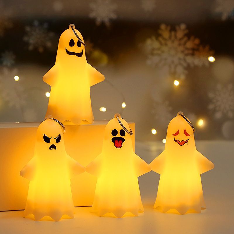 GhostGlow™ – Veilleuse Citrouille LED Halloween Suspendue et Décorative