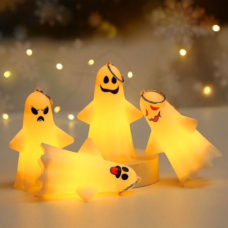 GhostGlow™ – Veilleuse Citrouille LED Halloween Suspendue et Décorative