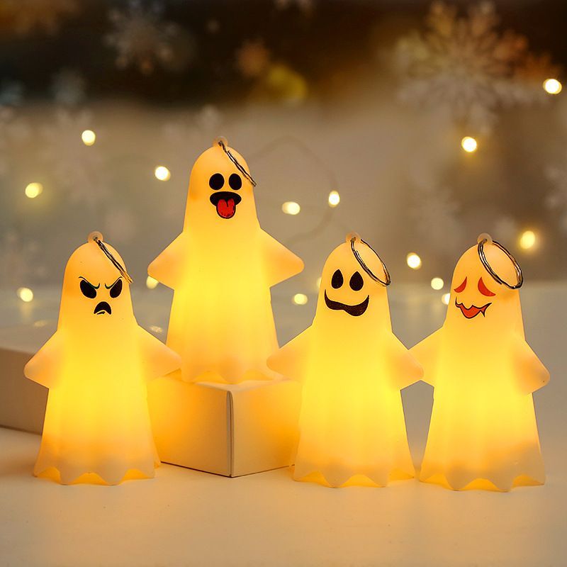 GhostGlow™ – Veilleuse Citrouille LED Halloween Suspendue et Décorative