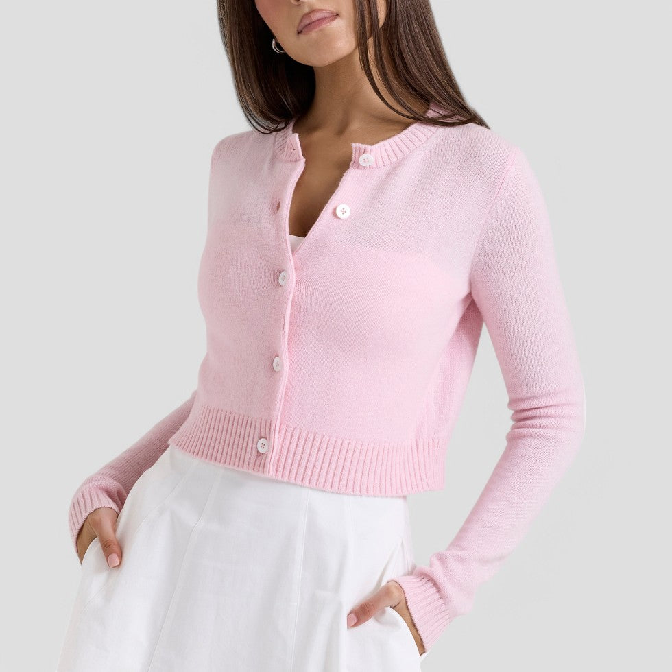 Gilet femme léger pour printemps en maille douce - PanierRoyale