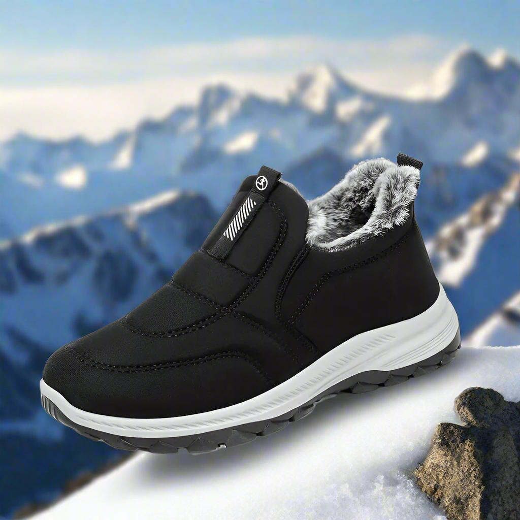 GlaciStep™ – Bottines d’Hiver Pelucheuses