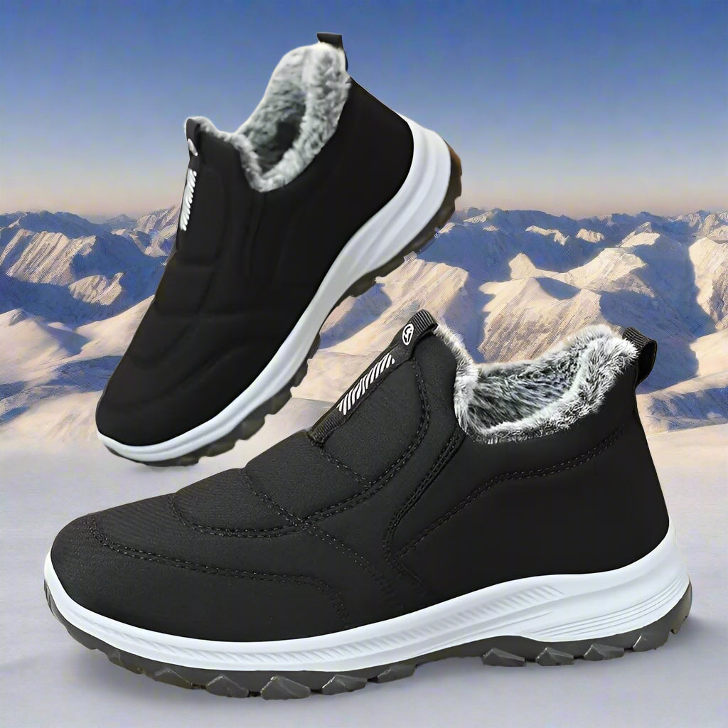 GlaciStep™ – Bottines d’Hiver Pelucheuses