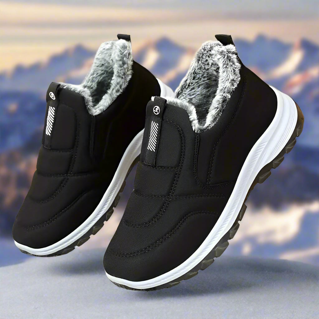 GlaciStep™ – Bottines d’Hiver Pelucheuses