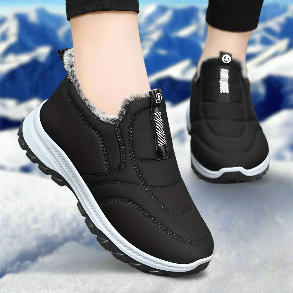 GlaciStep™ – Bottines d’Hiver Pelucheuses