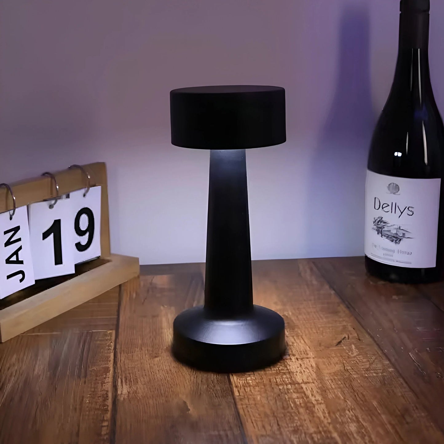 GlowEase™ – Lampe de Table Rechargeable Sans Fil Design Minimaliste