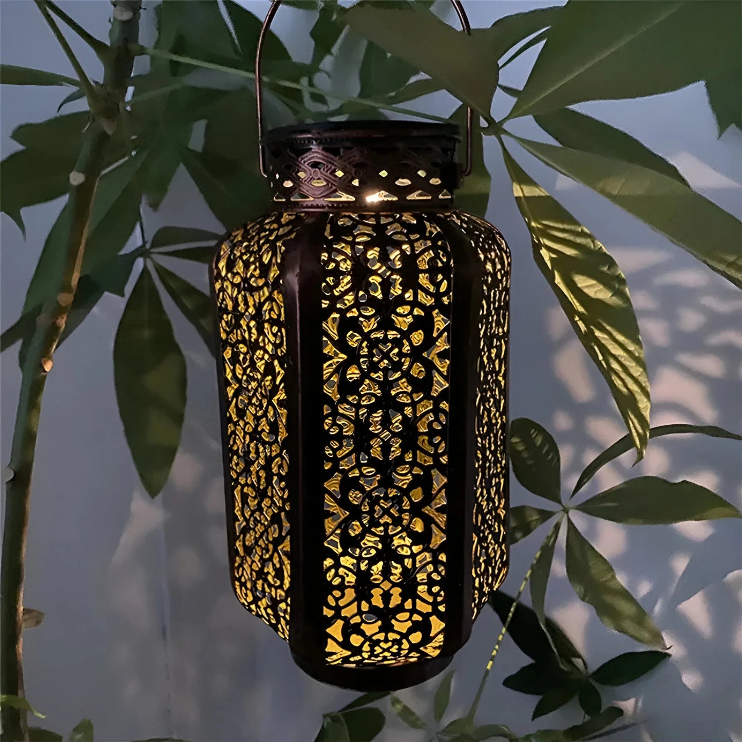 GlowMist™ – Applique Murale Solaire Design Vintage Résistante aux Intempéries