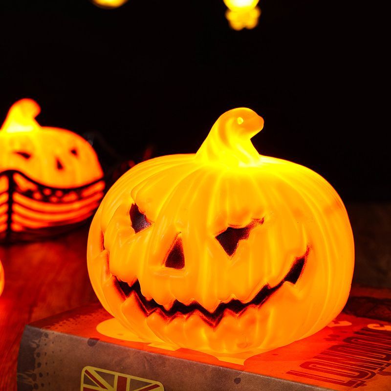Glowpump™ – Guirlande Lumineuse Led Citrouille D'halloween Pour Décoration De Terrasse, Maison Et Jardin