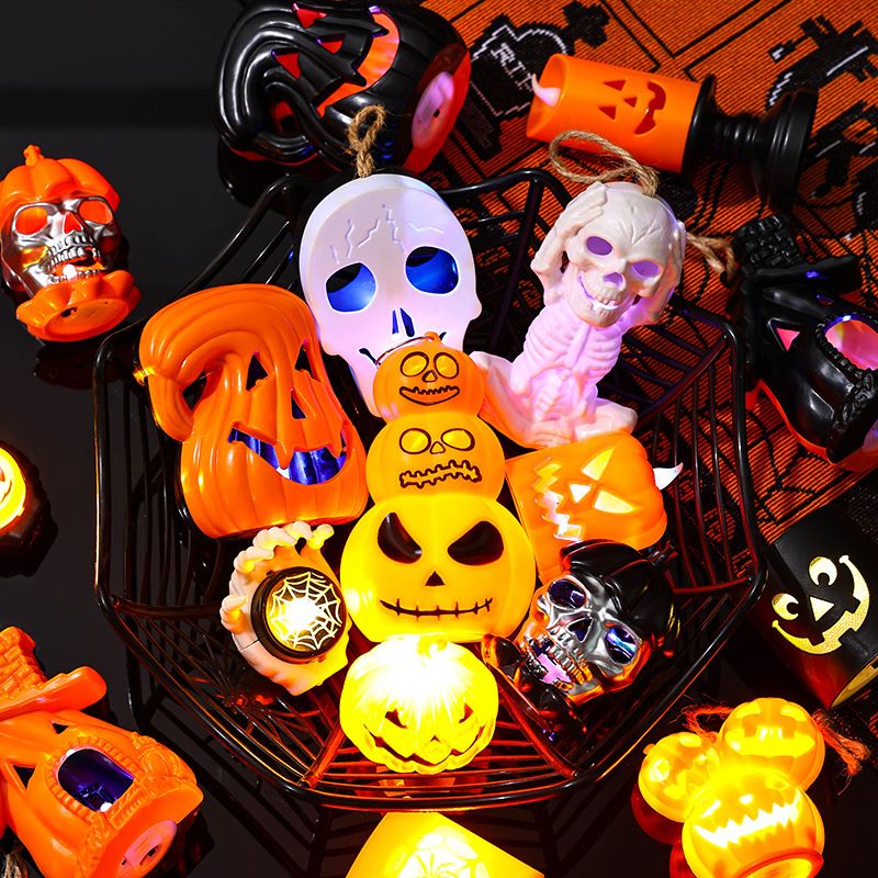 Glowpump™ – Guirlande Lumineuse Led Citrouille D'halloween Pour Décoration De Terrasse, Maison Et Jardin