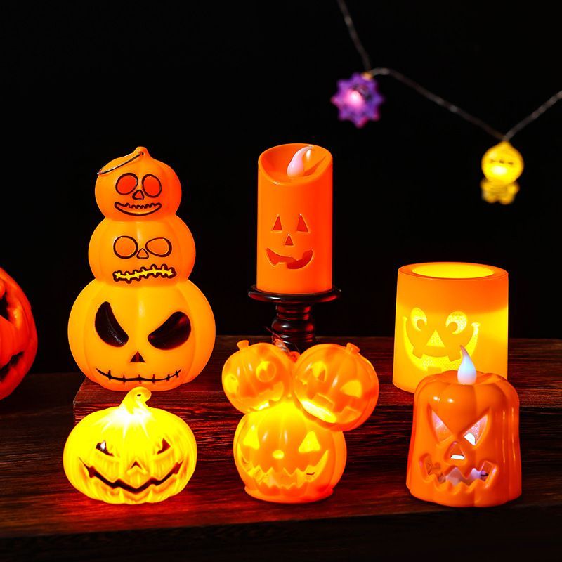 Glowpump™ – Guirlande Lumineuse Led Citrouille D'halloween Pour Décoration De Terrasse, Maison Et Jardin