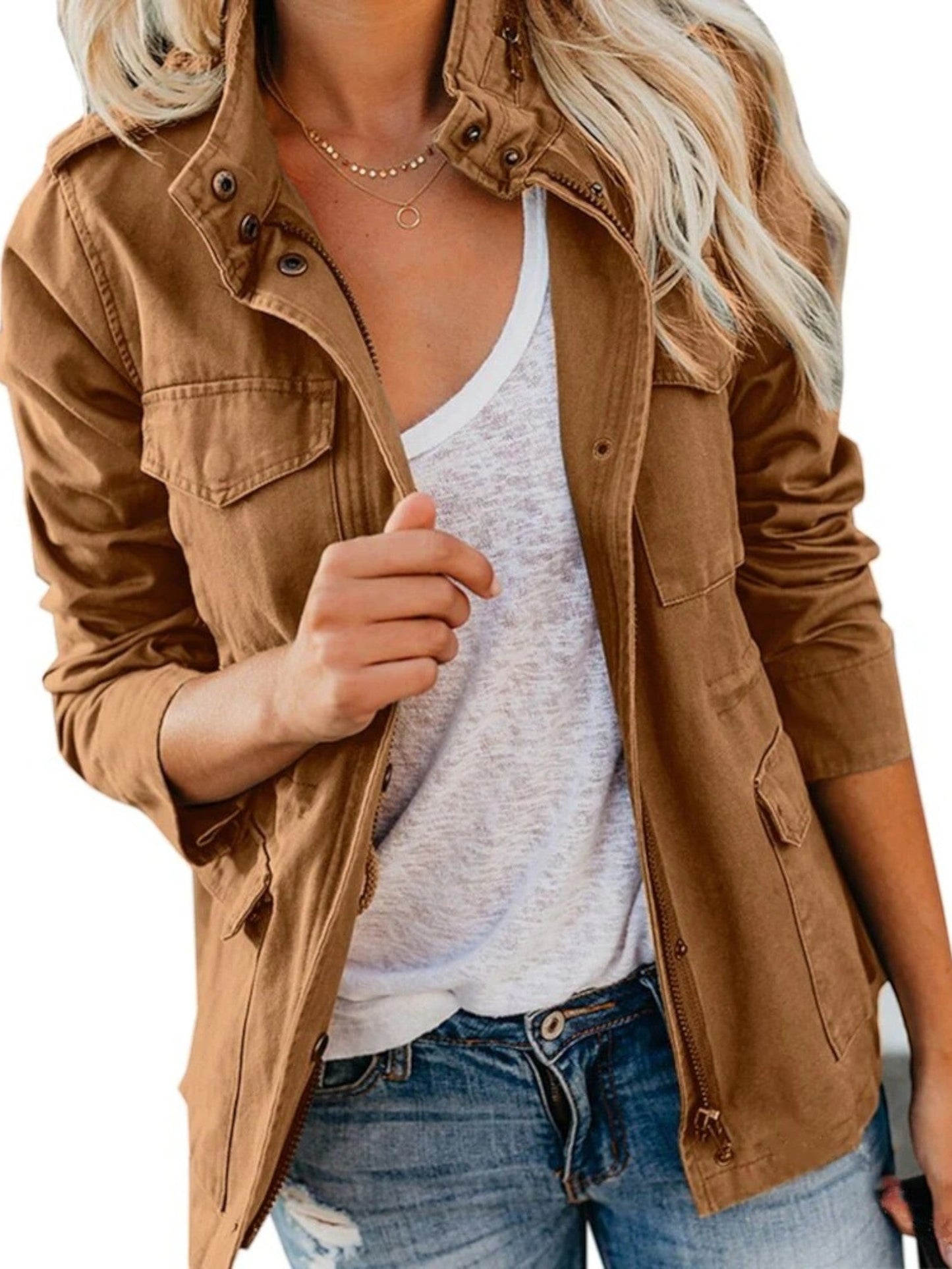 Veste Jean Femme Élégante et Tendance