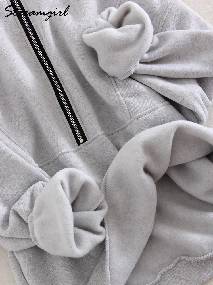 Survêtement de Sport Femme avec Zip et Manches Longues
