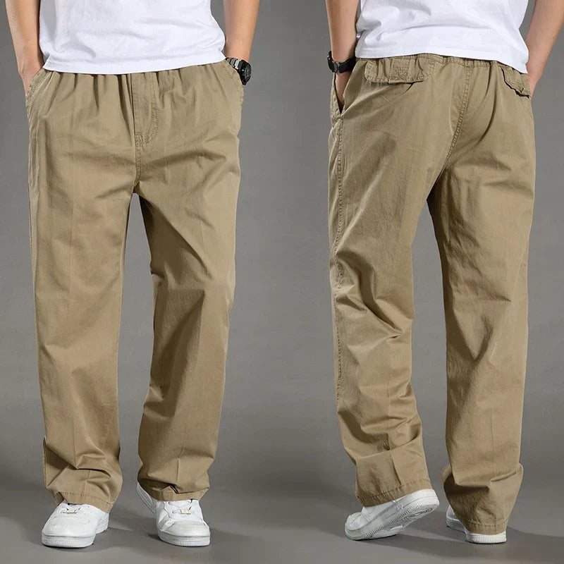 Pantalon Homme Élastique et Confortable pour la Vie Quotidienne