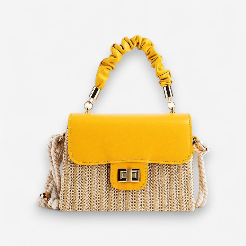 Sac Paille Tressé Chic et Élégant