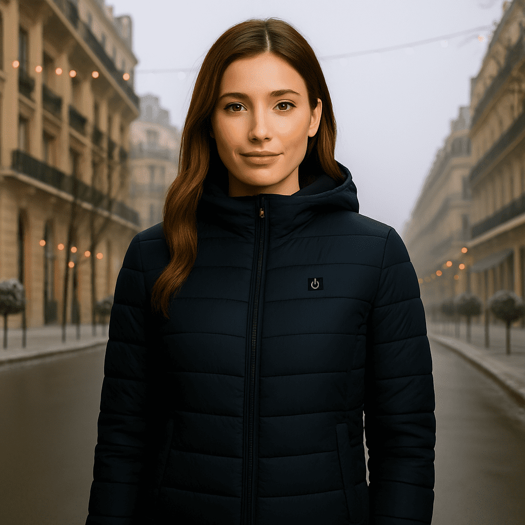 HeatDune™ – Doudoune Chauffante Unisexe avec Batterie Rechargeable