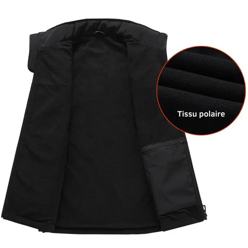 HeatVest™ – Gilet Chauffant Sans Manches Unisex avec Batterie Rechargeable