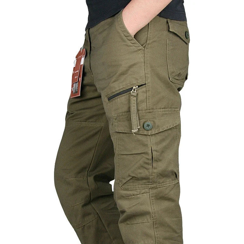 Pantalon Jeans Homme Décontracté et Léger avec Poches Pratiques