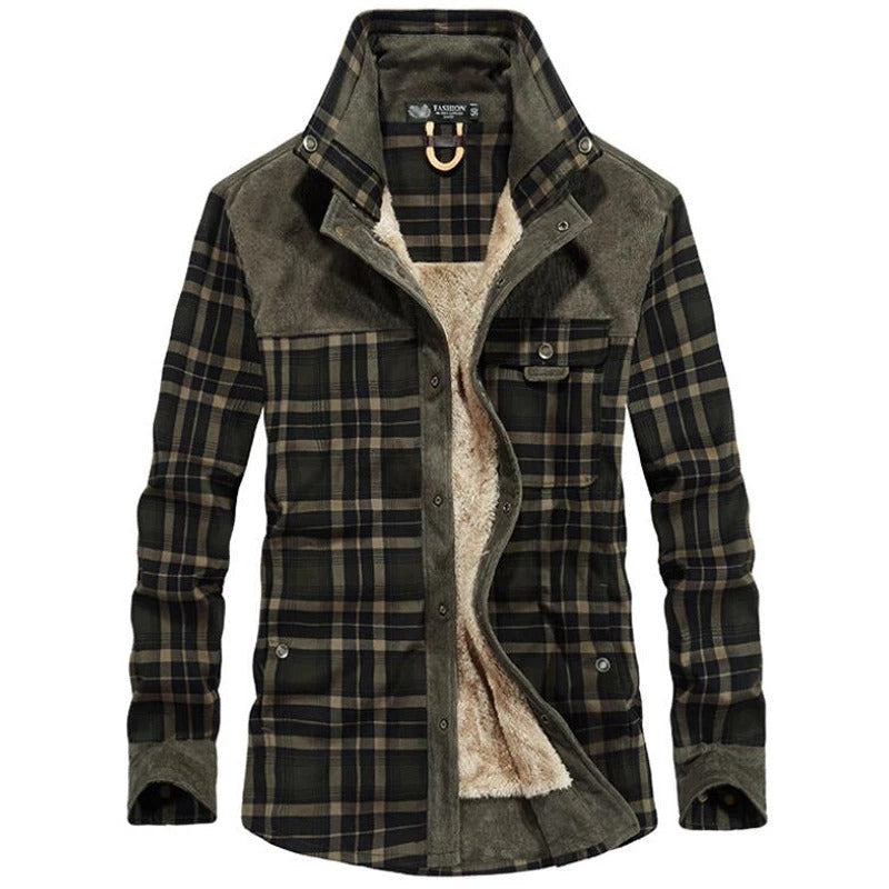 Manteau Homme Hiver Élégant - Parka Veste Quilté avec Capuchon