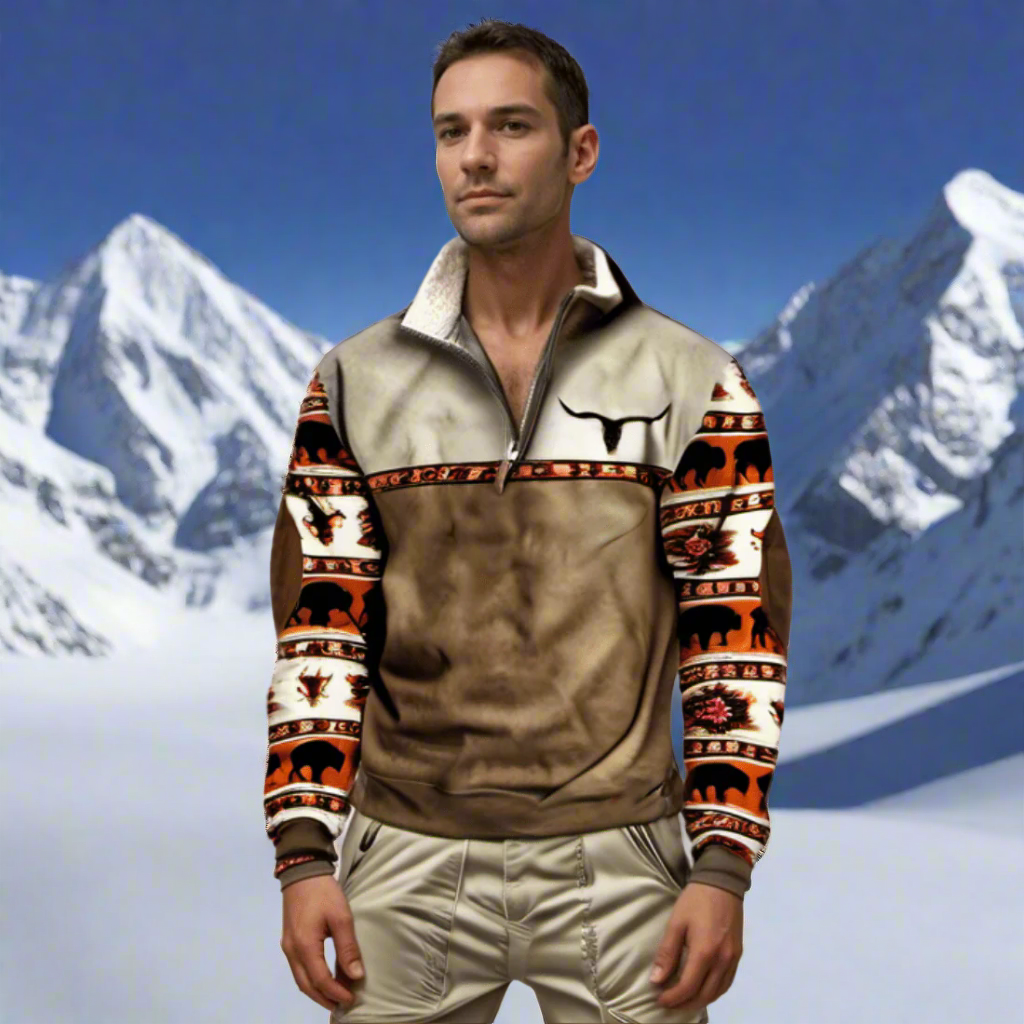 HeritBuff™ – Sweat Zippé Style & Confort