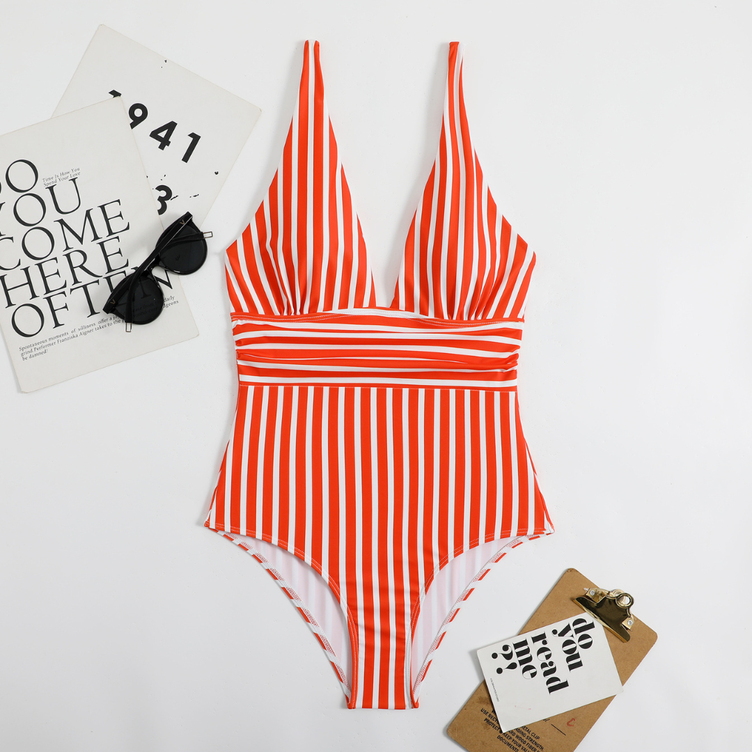 HorizonLuxe™ – Maillot de Bain Femme 1 Pièce Élégant Confort Optimal