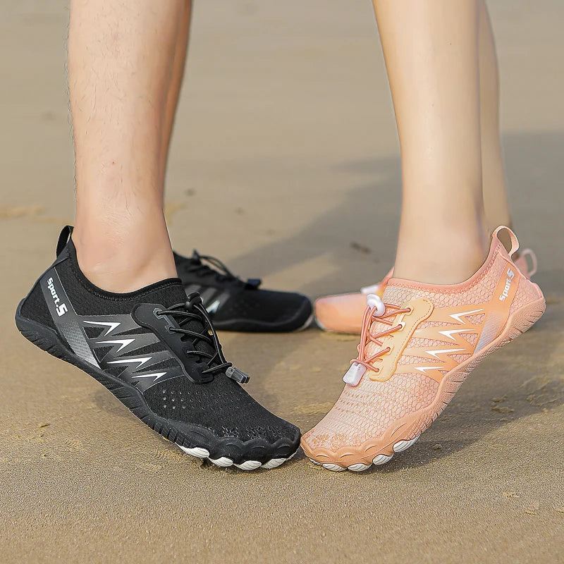 HydroWave™ – Chaussures Aquatiques Séchage Rapide et Antidérapantes
