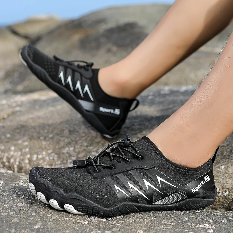 HydroWave™ – Chaussures Aquatiques Séchage Rapide et Antidérapantes