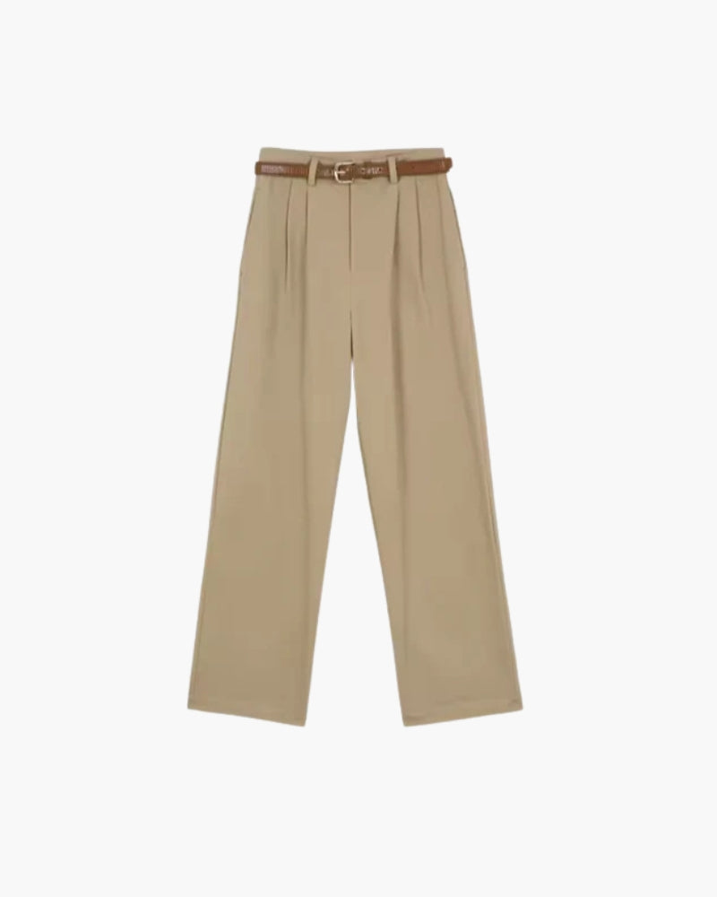 Pantalon Baggy Haut de Gamme à Ceinture Élastique
