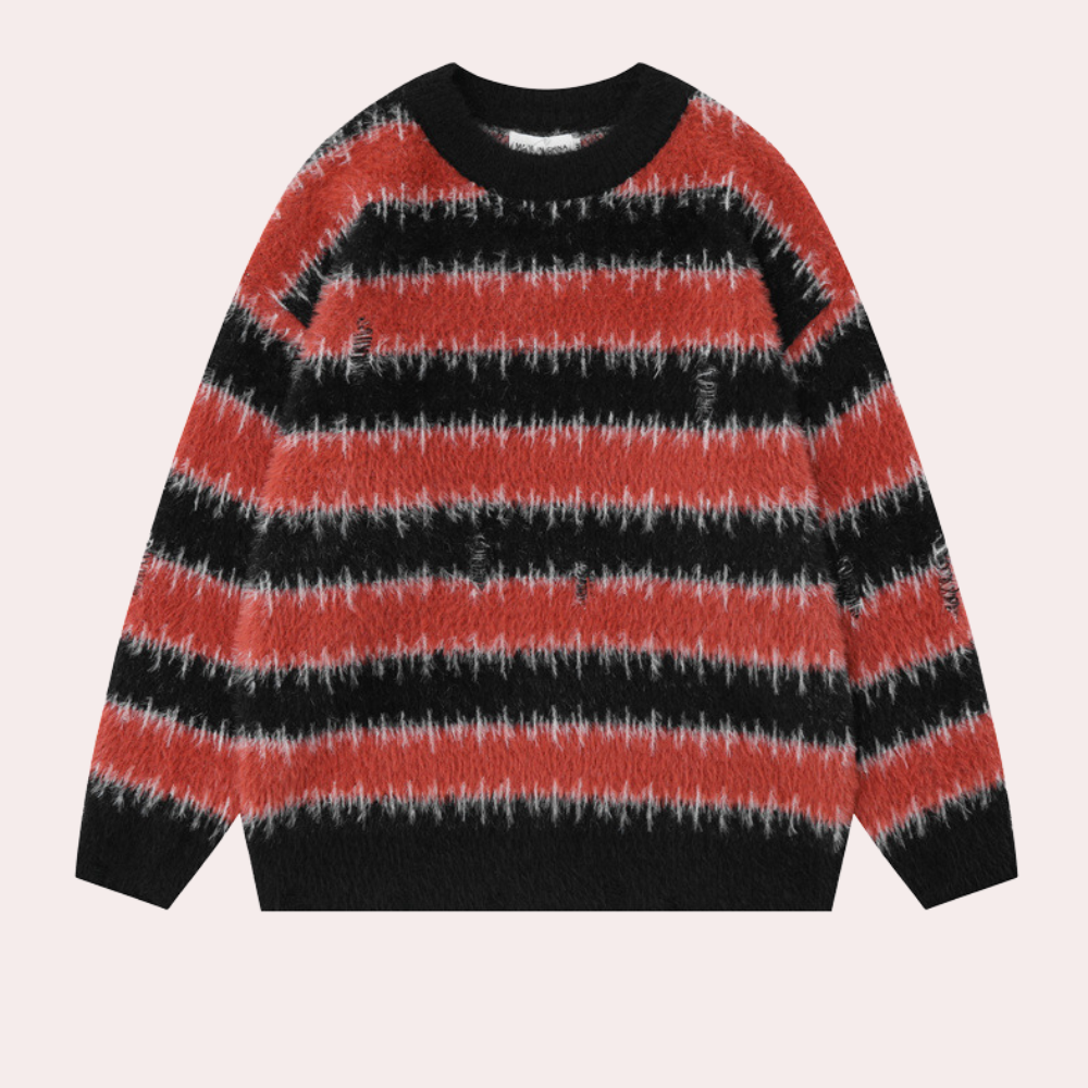 Pull Rayé Homme Chic et Élégant