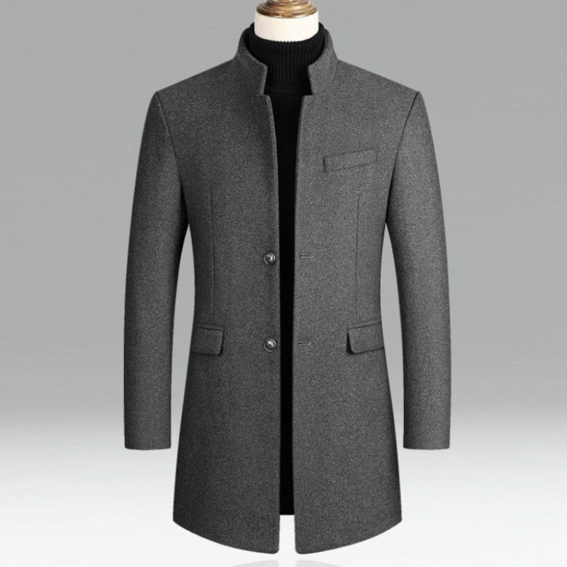 Manteau Homme Long Classique et Élégant pour Hiver
