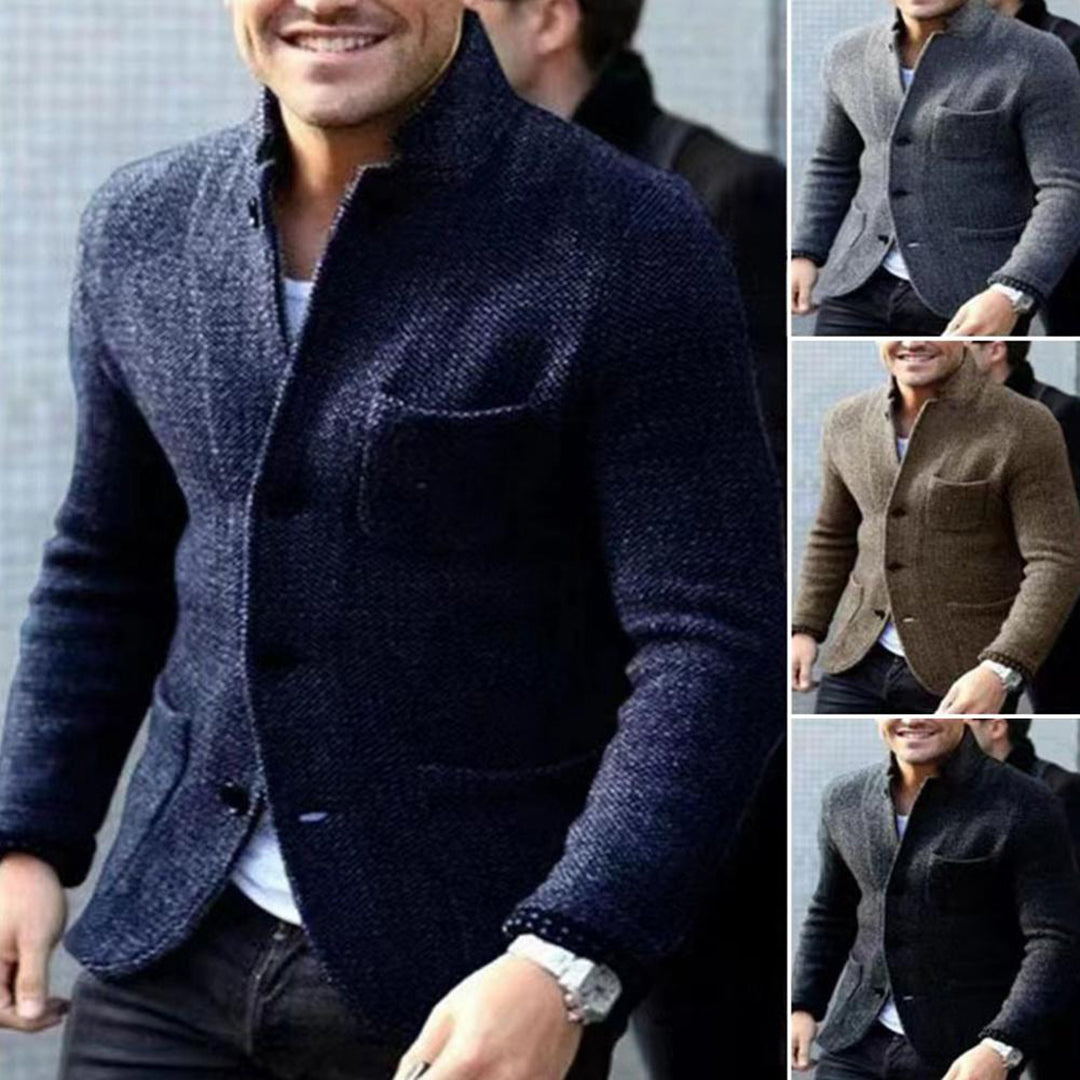 Cardigan tricoté avec boutons