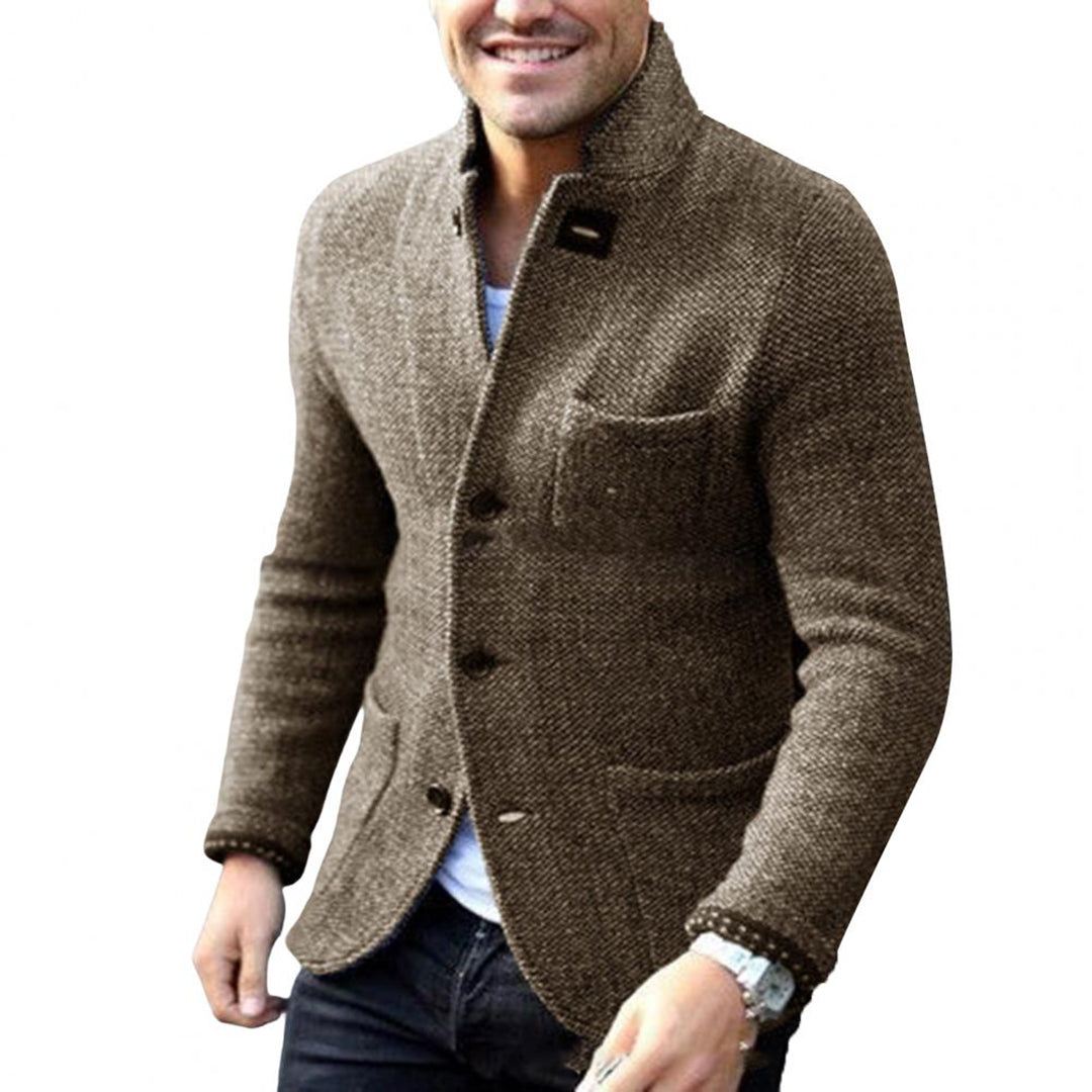 Cardigan Homme Tricoté Boutons Classique